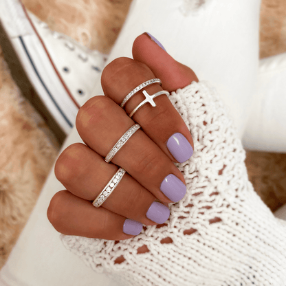 Stijlvolle Zirkonia Ring - Amelia