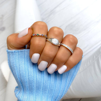 Stijlvolle Zirkonia Ring - Amelia