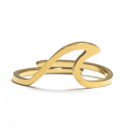 Stijlvolle Golvende Ring - Mila